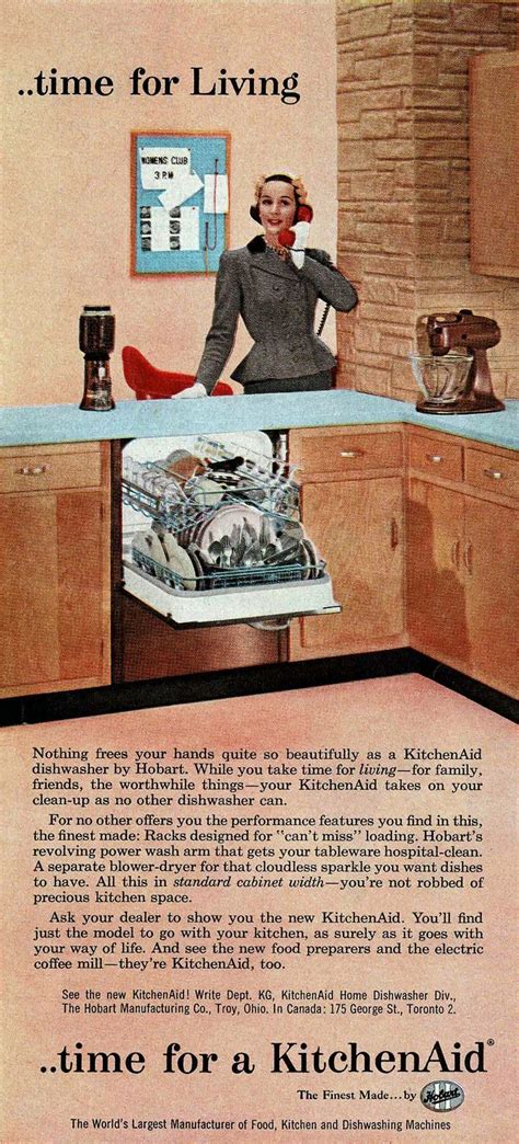 Kitchen Aid Dishwasher Vintage Ads S Kitchenaid Dishwasher
