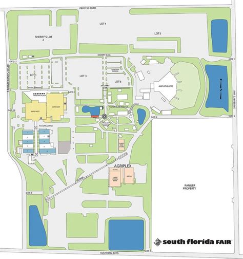 It can be used to learn the location, location, and course. Facilities Map - Florida State Fairgrounds Map | Printable ...