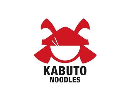 Kabuto Noodles Logo Design Graphic Design Logo Japanese Logo