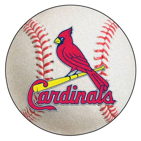 Fanmats 6503 St Louis Cardinals 27 Dia Nylon Face Baseball Ball