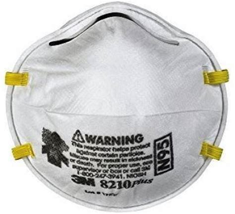 Buy 3m Premium Particulate Respirator 8210 Mask N95 Mask Niosh