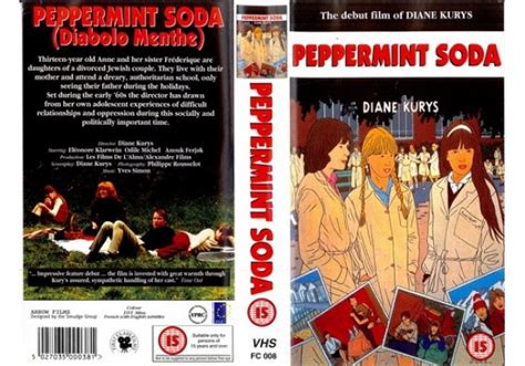 Peppermint Soda 1977 On First Class United Kingdom VHS Videotape