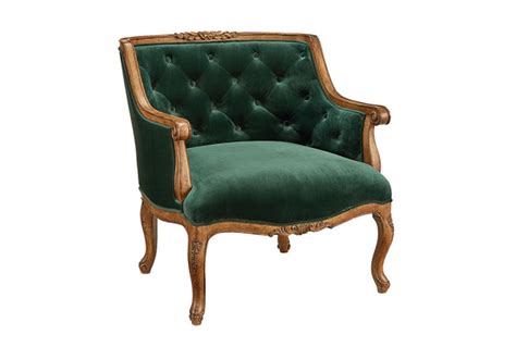 Magnolia Home Bloom Emerald Accent Chair By Joanna Gaines Living Spaces