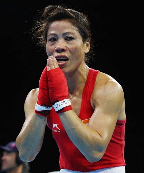 Mary kom is, without doubt, one of the most fascinating athletes on the planet. Semis secured, Mary Kom confident of winning World gold - Rediff Sports