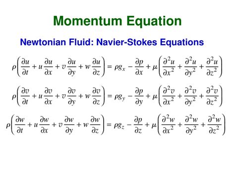Ppt Momentum Equation Powerpoint Presentation Free Download Id9662505