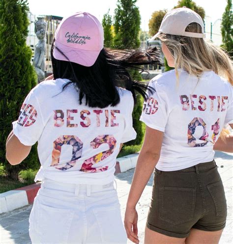 Monogram Bestie Shirts Bestie 01 Matching Best Friends Shirts