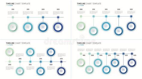 Timeline Chart Infographic Template For Data Visualization 4 7 Stock