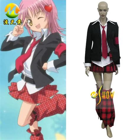 Shugo Chara Amu Hinamori Cosplay Cosplay School Uniform Anime Cosplay