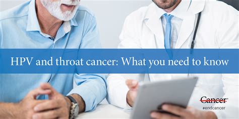 What Men Need To Know About Hpv Related Throat Cancer Md Anderson