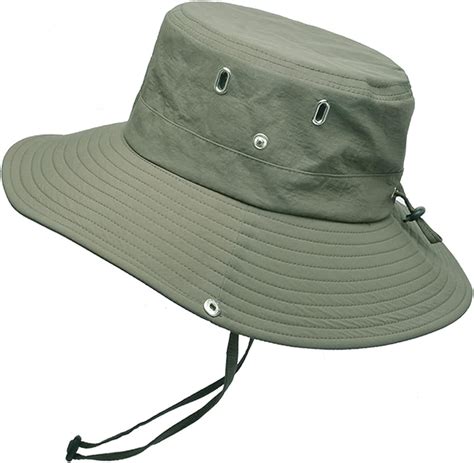 Yosemite Fishing Hat Summer Men Bucket Hat Solid Color Anti Sun Wide