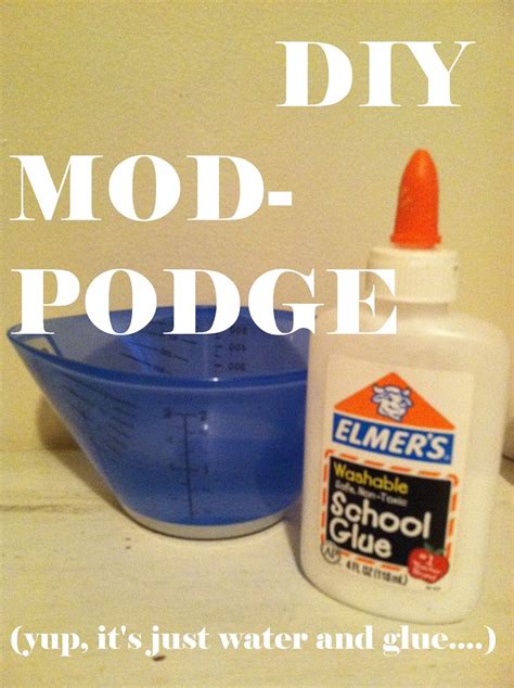 My American Confessions Tuesday How To Make Diy Mod Podge Decoupage