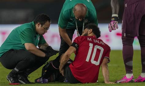 Salah Injury Egypt Star Forced Out Of Afcon Game Vs Ghana