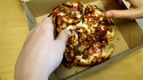Personal size, medium and large. Pizza Hut Meat Lovers Personal Pan Pizza Review - YouTube