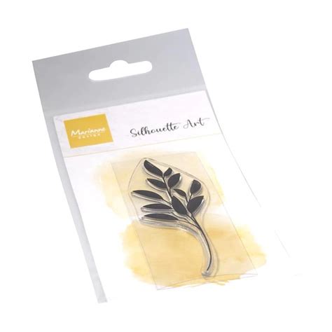 Marianne Design Clear Stamps Silhouette Art Sprig Cs1116