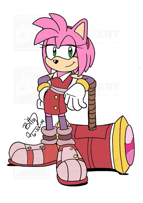 Sonic Boom Amy Rose By Ninjahaku21 On Deviantart
