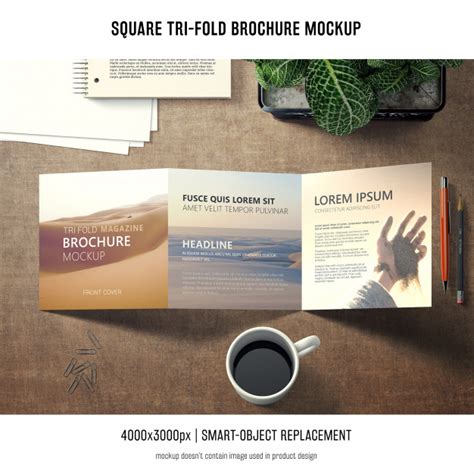 Square trifold brochure mockup psd. 48+ Square Booklet Mockup Psd Free PNG - Free PSD Mockups ...