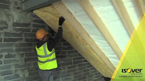 How To Insulate Timber Rafters Isover G3 Metac Touch Youtube