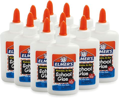 Hot Amazon Elmers Liquid School Glue Washable 4 Ounces Each