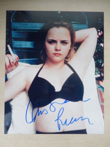 Christina Ricci Autographed X Photograph EBay