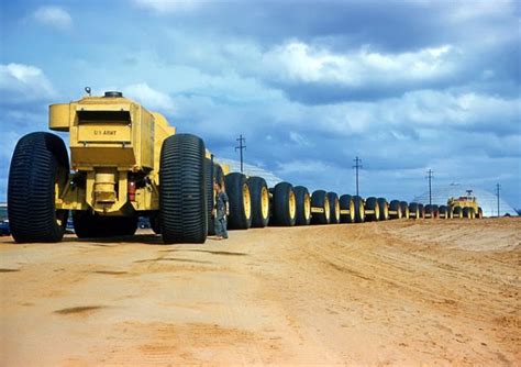 The Gigantic 180 Meter Long Us Army Land Trains Of The 1950s