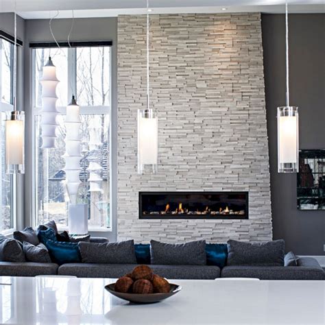 10 Modern Marble Fireplace Wall