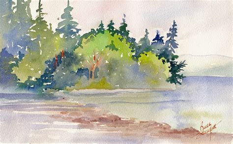 Loose Watercolor Painting At Getdrawings Free Download