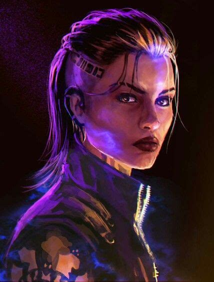 Jack Mass Effect By Alex Albu Art Cyberpunk Cyberpunk Aesthetic
