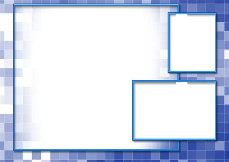 Download Bingkai Png Keren - Bingkai Biru Png PNG Image with No