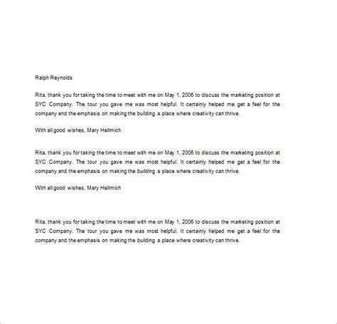 That means time is of the essence, and you. 7+ Thank You Note After Interview - Free Word, Excel, PDF Format DOwnload | Free & Premium Templates