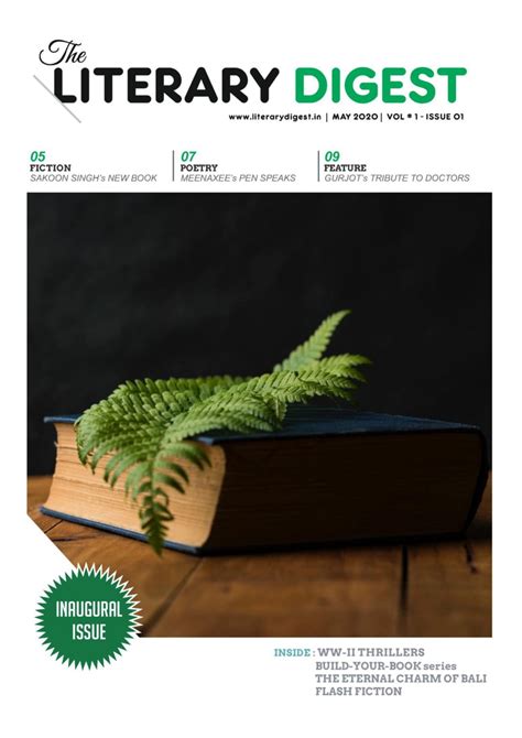 Literary Digest May 2020 Magazine Get Your Digital Subscription