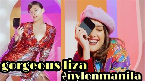 Stunning And Gorgeous Liza Nylonmanila Uncovers Photoshoot Youtube