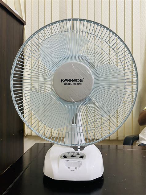“kennede Defender Rechargeable Fan 12″ Model Kn 2912” Online Shopping For Gadget And Accessories