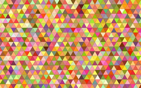 Download Wallpaper 3840x2400 Triangles Multicolored Pixels