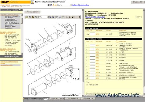 Caterpillar Sis Stw Et 2010 Parts Catalog Repair Manual Order And Download