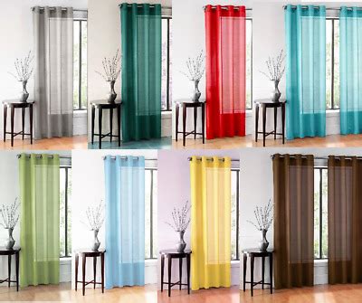 The alton solid grommet window curtain panels easily hang with grommets the easiest way to design a beautiful home. 1 SINGLE LIGHT FILTERING SOLID SHEER GROMMET WINDOW ...
