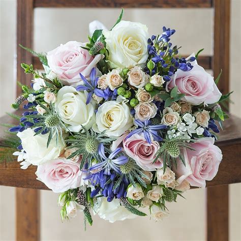We Love The Blue Sapphire Bouquet From Appleyard Flowers Make It Shabby
