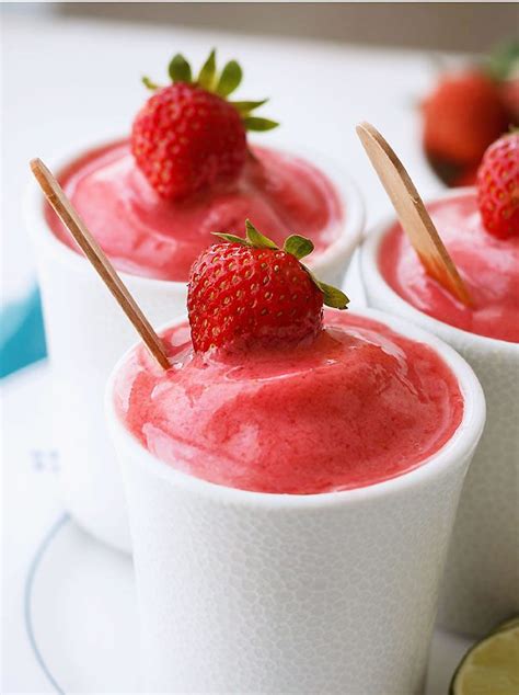 Strawberry Frozen Yogurt Recipe Eatwell