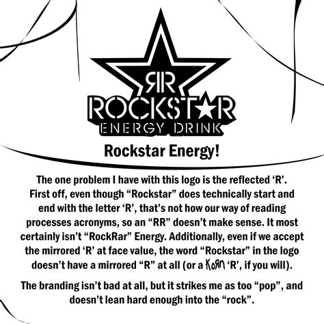 Logo Rockstar Energy Rebrand On Behance