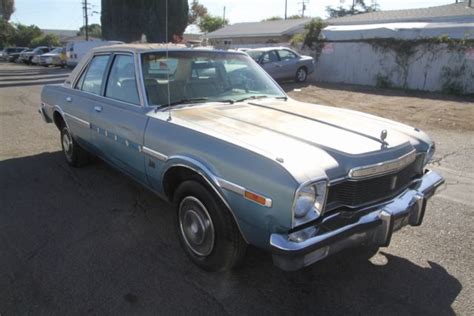 1976 Dodge Aspen Special Edition Automatic 6 Cylinder No Reserve
