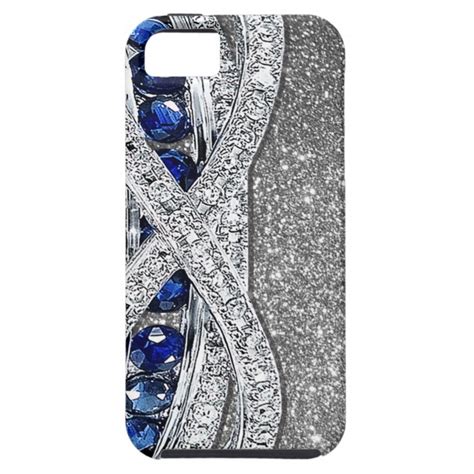 Save 20 Off Sapphire And White Diamond Bling Bling Design Iphone Se