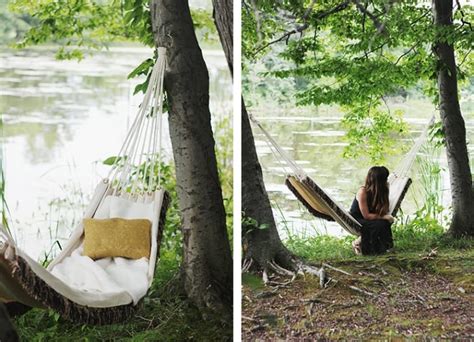 Learn how to build a hammock stand in a few hours! Relax In Style With These DIY Hammocks