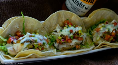 Tilapia, mahi mahi, cod, or grouper are all good choices. Fish Taco White Sauce in 2020 | Fish tacos, Fish taco ...