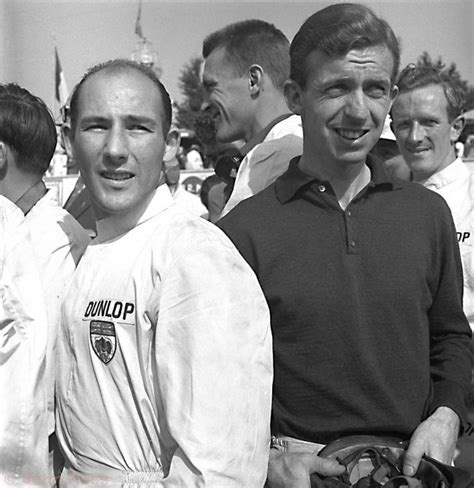 Stirling Moss Dan Gurney Tony Brooks And Cliff Alison Monza 1959