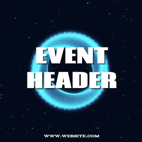 Online Digital Event Template Album Cover Postermywall