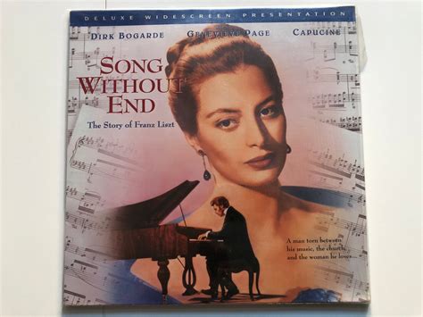 Song Without End The Story Of Franz Liszt Laser Disc Cd Video