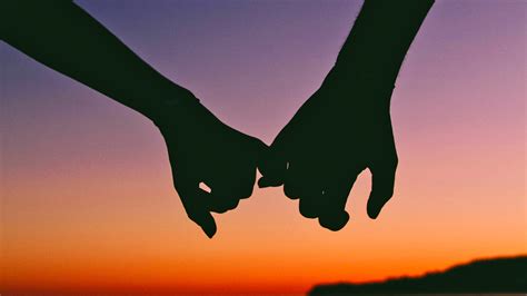 Wallpapers Hd Valentine Couple Hands Silhouette