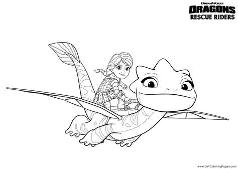 Dragons Rescue Riders Coloring Page Coloring Page Coloring Home