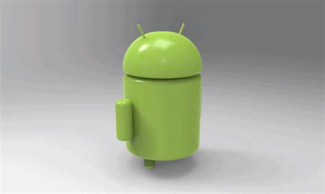 Android Logo 3d Cad Model Library Grabcad