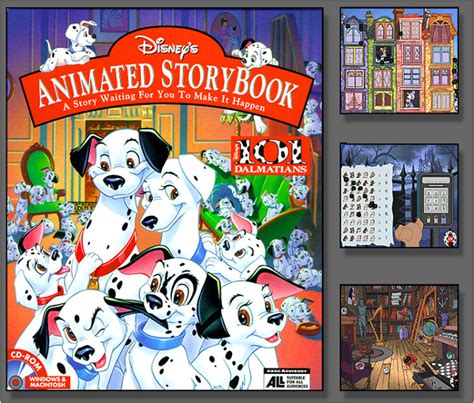101 Dalmatians Animated Storybook Scanned Manual Disney Interactive