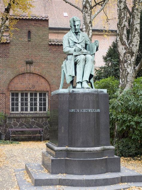 Soren Kierkegaard Statue In Copenhagen Stock Image Image Of Royal